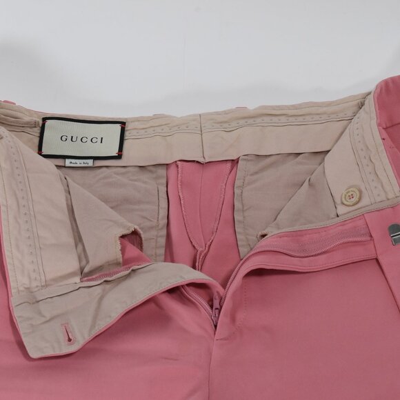 Gucci Men's Casual Summer Pink Shorts, 42/ Pink - Picture 6 of 15